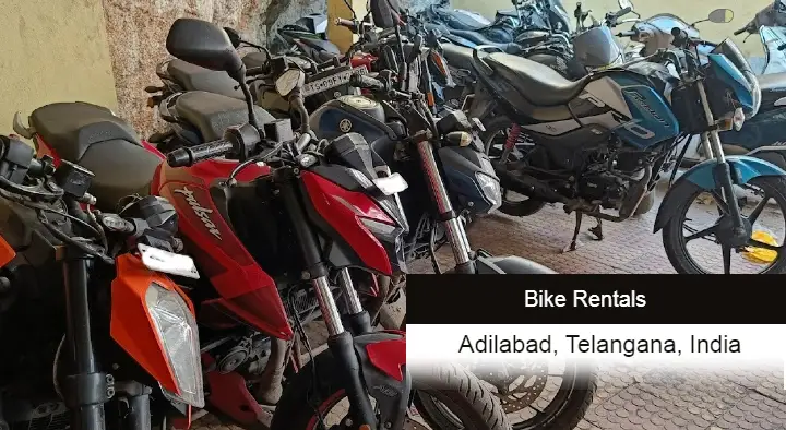 Bike Rentals in Adilabad  : Onriders Bike Rentals in Srinivasa Nagar