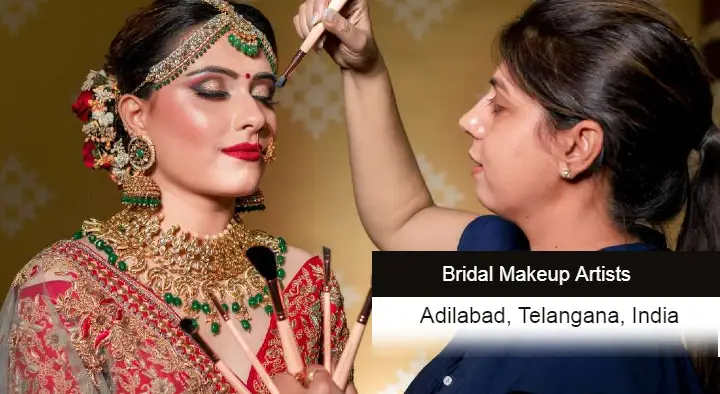 Bridal Makeup Artists in Adilabad  : Mannath Beauty Parlour in Bhagya Nagar