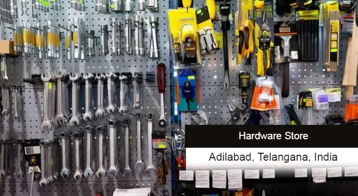 Hardware Shops in Adilabad  : Madina hardware Shop in Ravindra Nagar
