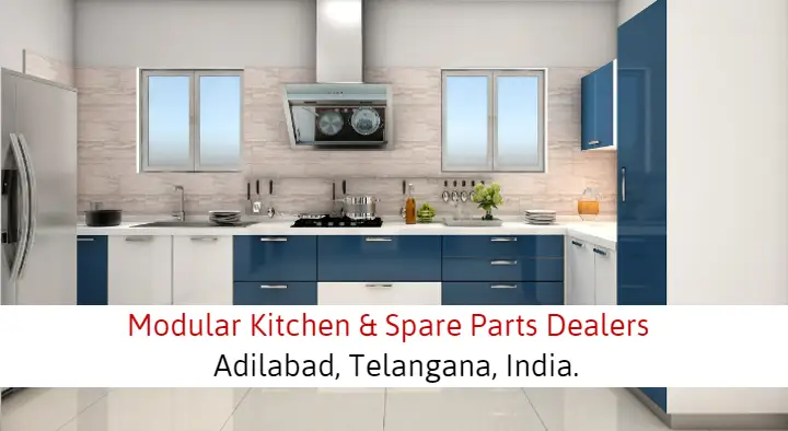 Modular Kitchen And Spare Parts Dealers in Adilabad  : Radhakrishna Modular Kitchen Dealers in Gandhi Nagar