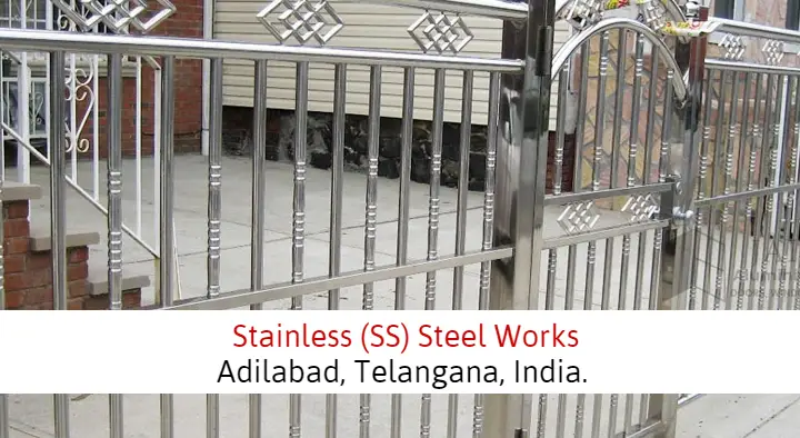 Stainless Steel Works in Adilabad  : Rajasthan Steel Works in Mahalaxmiwada