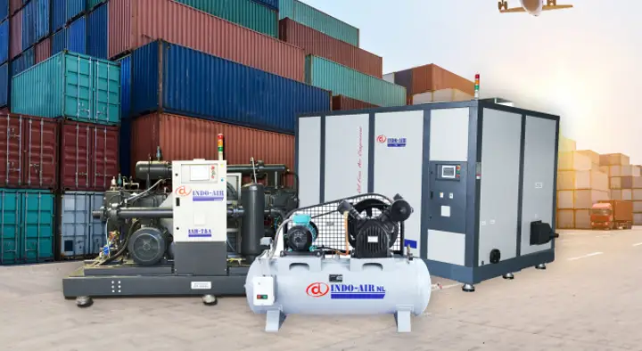 Air Compressor Manufacturers in Ahmedabad  : INDO-AIR Compressors Pvt Ltd in Odhav