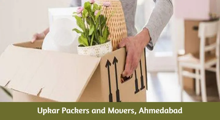Packers And Movers in Ahmedabad  : Upkar Packers and Movers in Isanpur