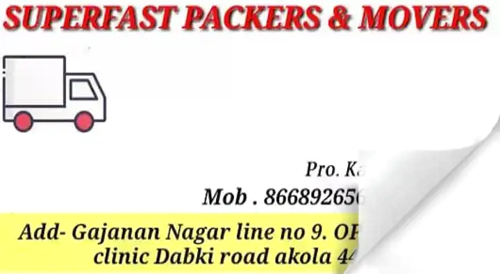 superfast packers and movers dabki road in akola,Dabki Road In Akola