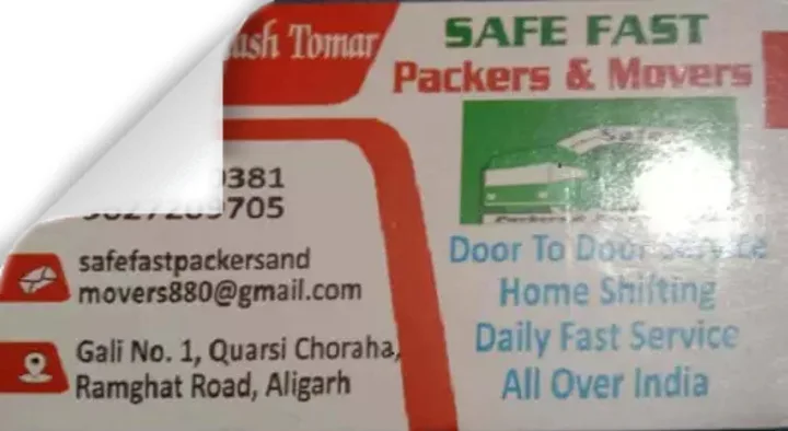 Safe Fast Packers and Movers in Ramghat Road, Aligarh