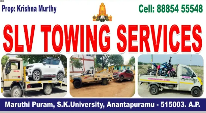 SLV Towing Services in Maruthi Puram, Anantapur
