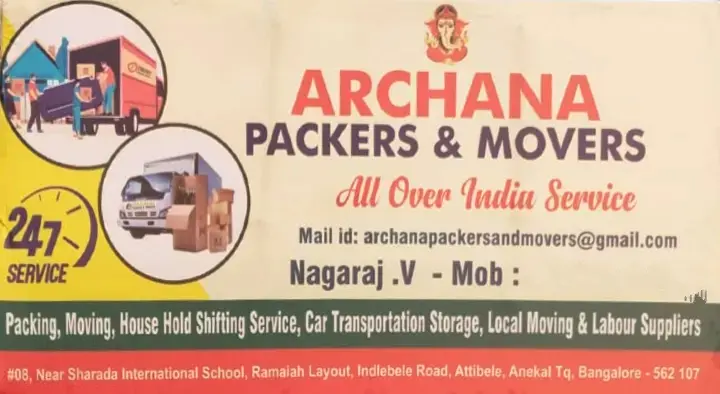 Archana Packers and Movers in Attibele, Bangalore