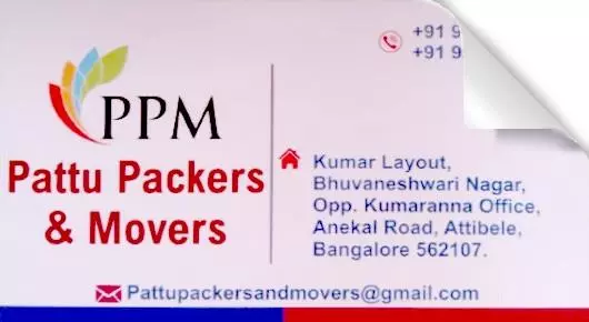Packers And Movers in Bengaluru (Bangalore) : Pattu Packers and Movers in Attibele 