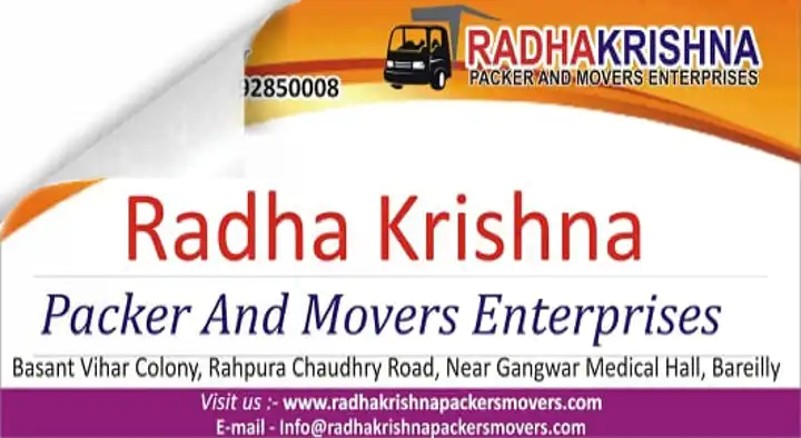 Radha Krishna Packer and Movers in Rahpura Chaudhry Road, Bareilly