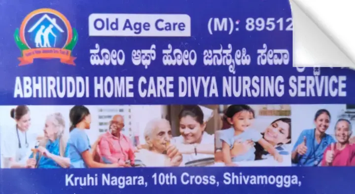 Abhiruddi Home Care Divya Nursing Service in Shivamogga, Bengaluru