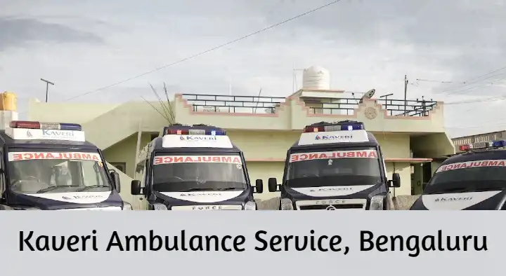 Kaveri Ambulance Service in Rajaji Nagar, Bengaluru