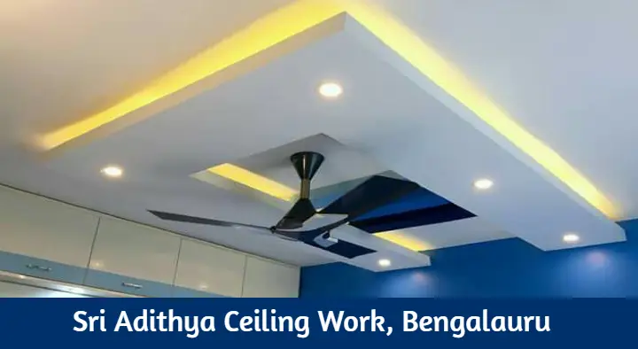 Ceiling Works in Bengaluru (Bangalore) : Sri Adithya Ceiling Work in Maruti Nagar