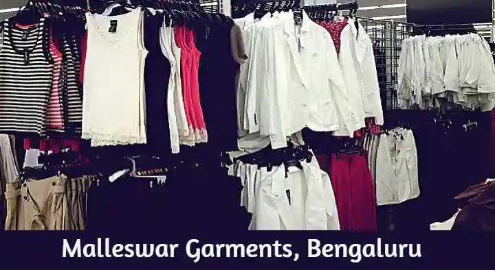 Garment Shops in Bengaluru (Bangalore) : Malleswar Garments in Shivaji Nagar
