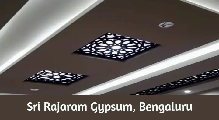 Gypsum Board in Bengaluru (Bangalore) : Sri Rajaram Gypsum in Basaveshwar Nagar