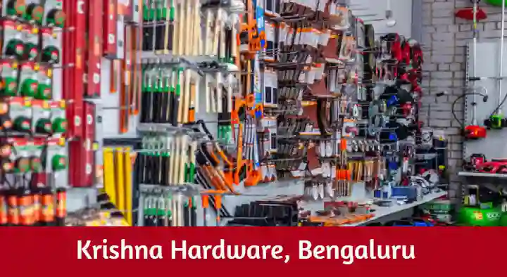 Krishna Hardware in Shivaji Nagar, Bengaluru