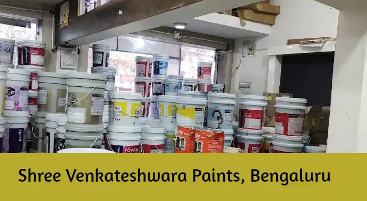 Paint Shops in Bengaluru (Bangalore) : Shree Venkateshwara Paints in Basavanna Nagar