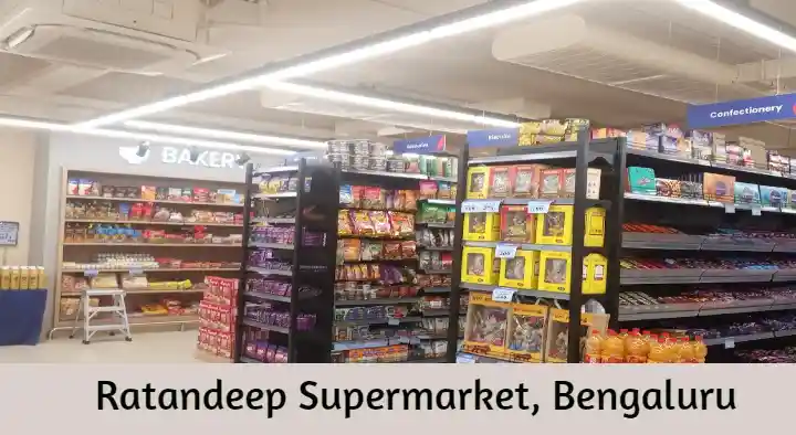 Super Markets in Bengaluru (Bangalore) : Ratandeep Supermarket in Sudhama Nagar