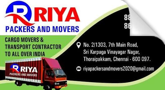 Packers And Movers in Chennai (Madras) : Riya Packers and Movers in Thoraipakkam