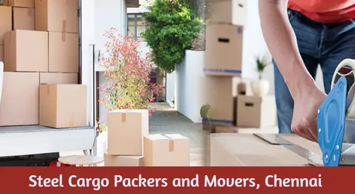 Packers And Movers in Chennai (Madras) : Steel Cargo Manufacturer Packers and Movers in Adambakkam
