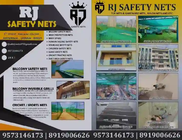 RJ Safety Nets in Aminjikarai, Chennai