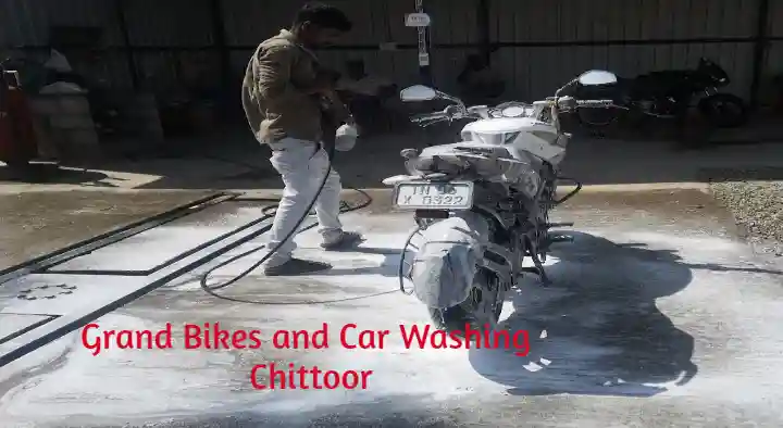 Car And Bike Washing Service in Chittoor  : Grand Bikes and Car Washing in Murukambattu