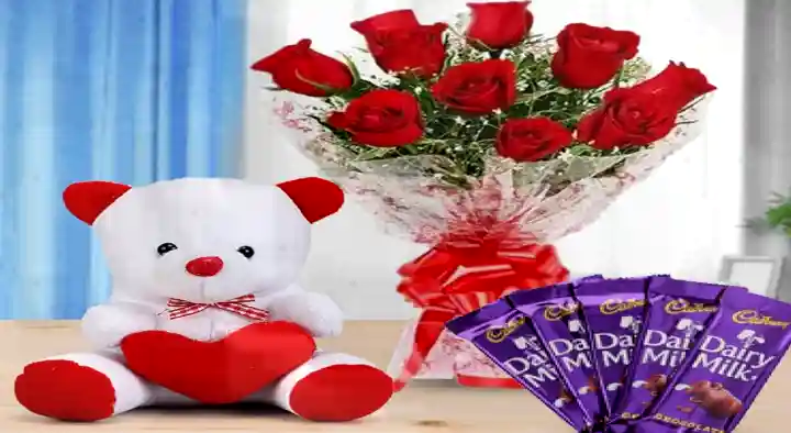 Gifts And Flower Shops in Coimbatore : Bharathi Gifts and Flowers in KGR Nagar