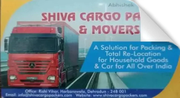 Shiva Cargo Packers And Movers in Harbanswala, Dehradun