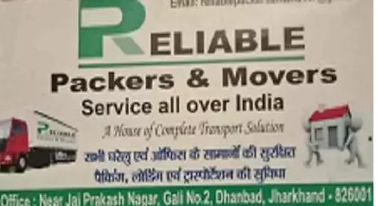 Reliable Packers And Movers in Gali No 2, Dhanbad