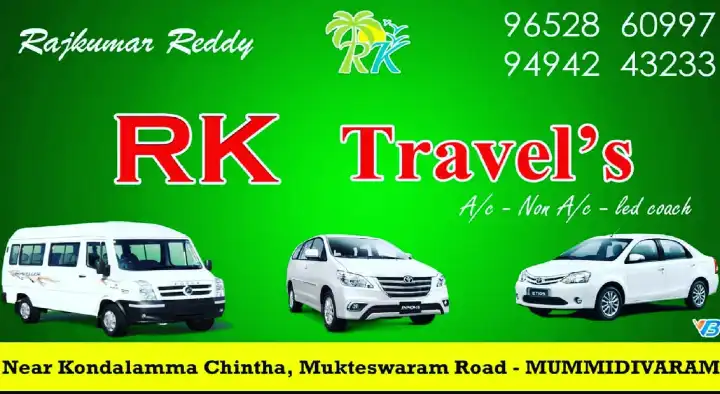 rk travels tours and travels near mummidivaram in east godavari,Mummidivaram In East_Godavari