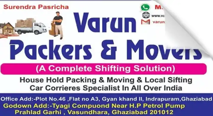Varun Packers And Movers in Vasundhara, Ghaziabad