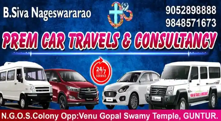 Tours And Travels in Guntur  : Prem Car Travels and  Consultancy in NGOS Colony