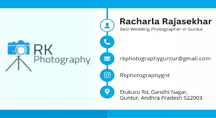 Photo Studios in Guntur  : RK Photography in Gandhi Nagar