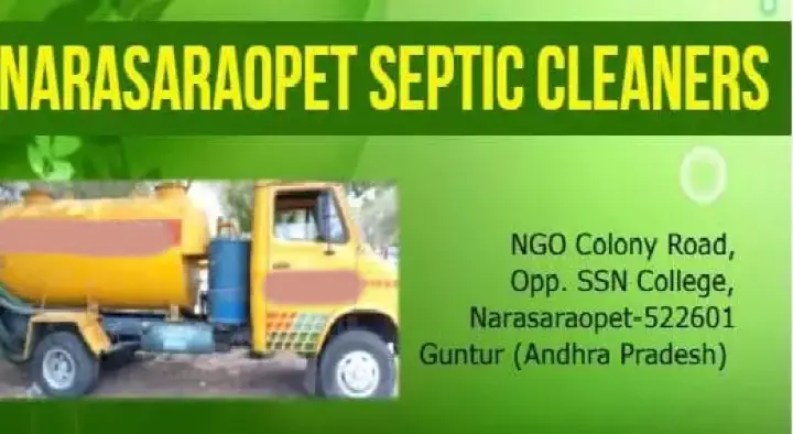 Narasaraopet Septic Cleaners in Narasaraopeta, Narasaraopet