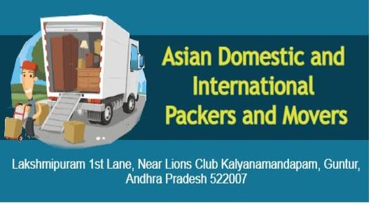Asian Domestic and International Packers and Movers in Lakshmipuram, Guntur