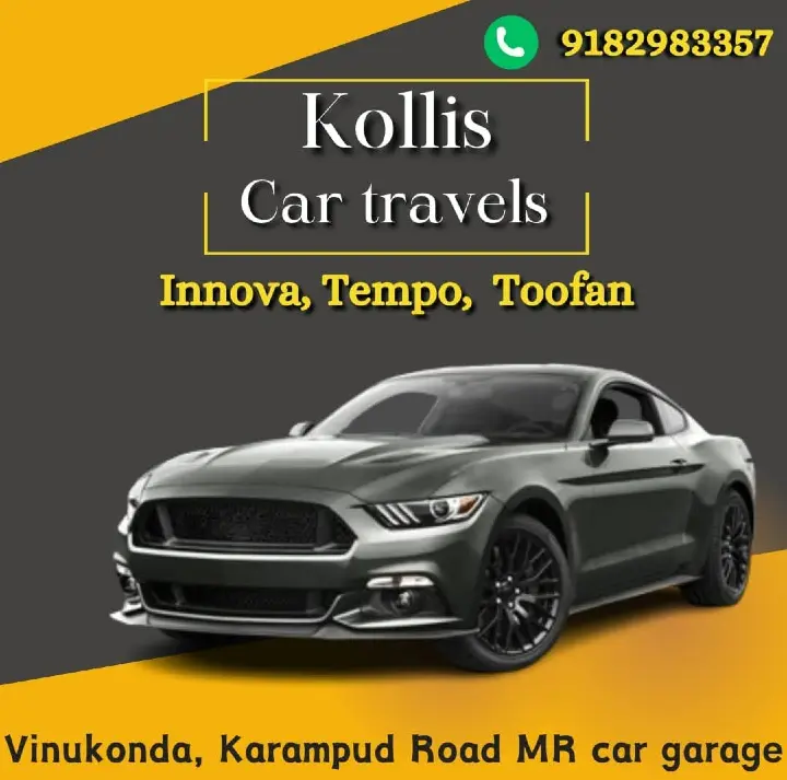 Kollis Car Travels in Vinukonda , Guntur