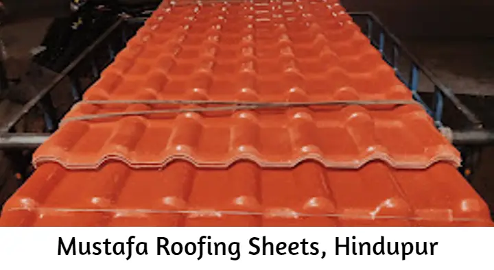 Cement Roofing Sheets in Hindupur  : Mustafa Roofing Sheets in Auto Nagar