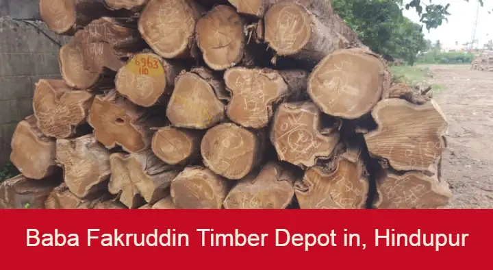 Baba Fakruddin Timber Depot in Parigi Road, Hindupur