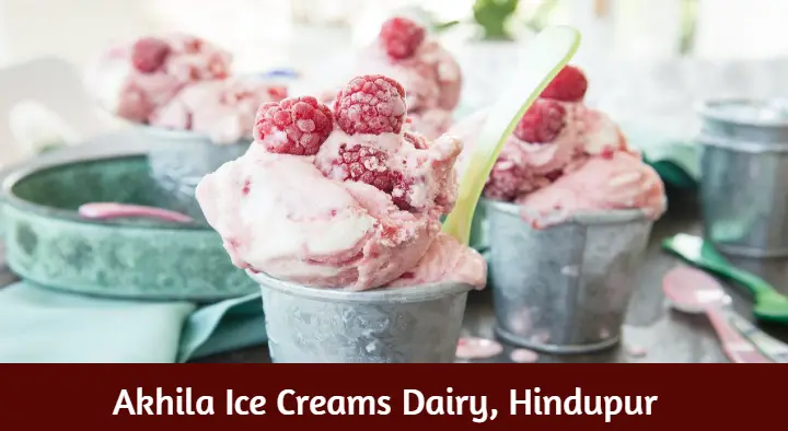 Akhila Ice Creams Dairy in Auto Nagar, Hindupur