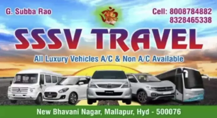 SSSV Travels in Mallapur, Hyderabad