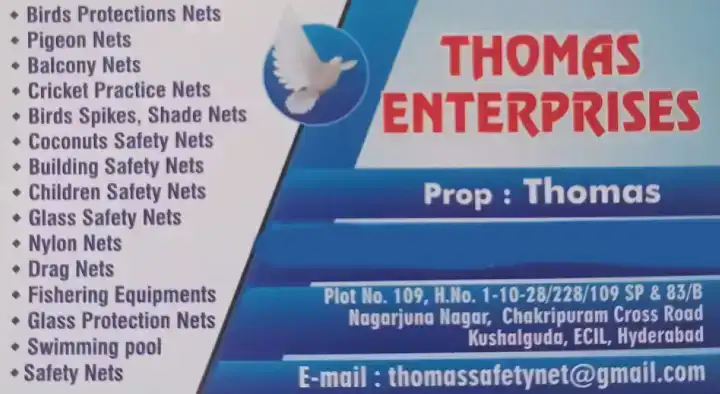 Wire Mesh Product Dealers in Hyderabad : Thomas Enterprises in ECIL