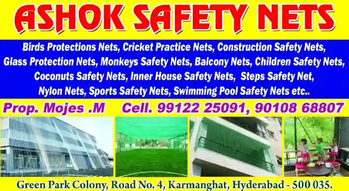 Wire Mesh Product Dealers in Hyderabad  : Ashok Safety Nets in Karmanghat
