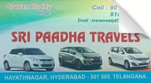 Honeymoon Tour Package in Hyderabad  : Sri Padha Travels in Hayath Nagar