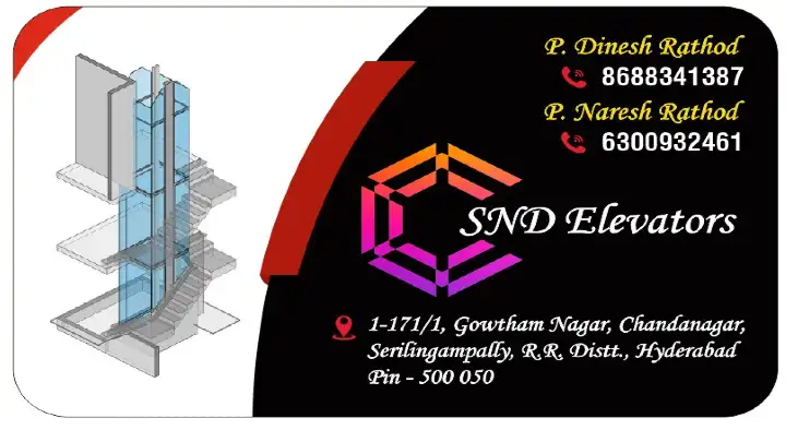 SND Elevators in Serilingampally