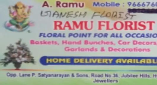 Gifts And Flower Shops in Hyderabad  : Ramu Florist in Jubilee Hills