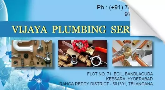 Plumbers in Hyderabad  : Vijaya Plumbing Service in Keesara