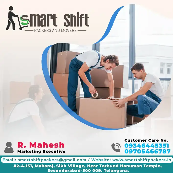 Smart Shift Packers and Movers in Secunderabad, Hyderabad