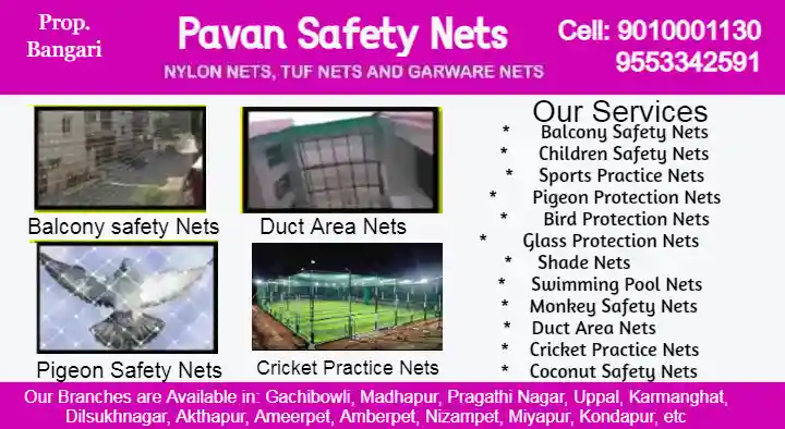 Pavan Safety Nets in Ameerpet, Hyderabad