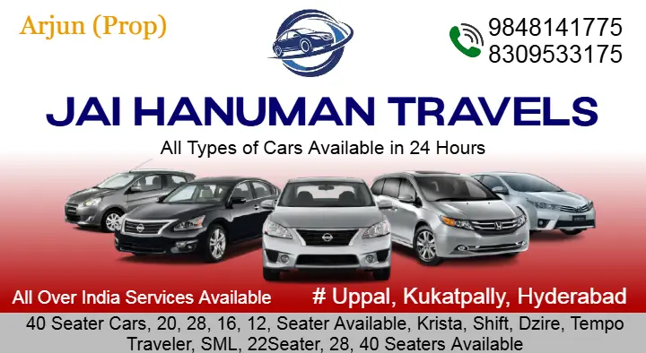 Jai Hanuman Travels in Uppal, Hyderabad