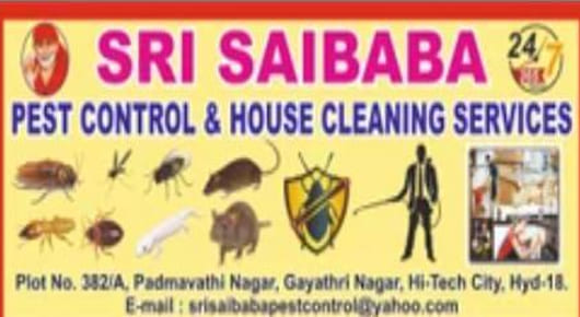 Sri Sai Baba Pest Control And Home Cleaning Services in Hitech City, Hyderabad