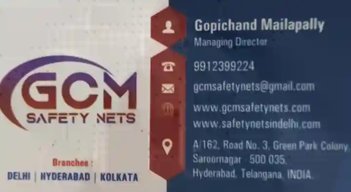 GCM Safety Nets in Saroor Nagar, Hyderabad